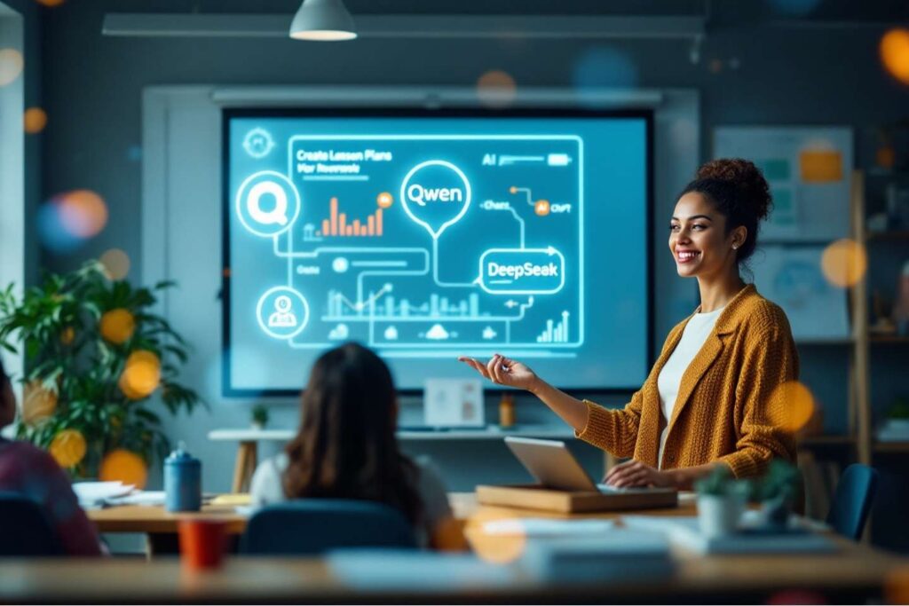 AI ผู้ช่วยครู ทดลองใช้ Qwen, DeepSeek และ ChatGPT ในการสอน เทคโนโลยีการศึกษายุคดิจิทัล