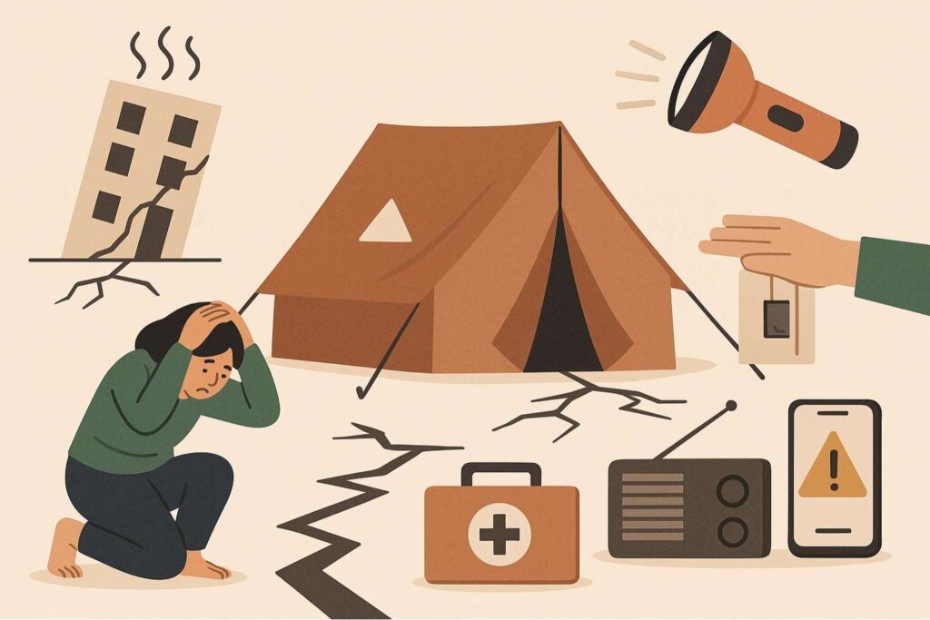 การปฏิบัติตนหลังเกิดเหตุการณ์แผ่นดินไหว